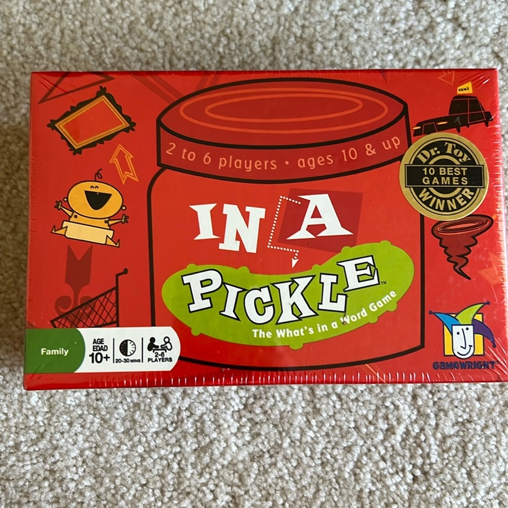 In a Pickle Word Game - NWT